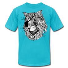 Load image into Gallery viewer, Unisex Jersey T-Shirt by Bella + Canvas - turquoise
