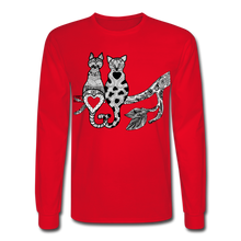 Load image into Gallery viewer, Men&#39;s Long Sleeve T-Shirt - red

