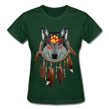 Load image into Gallery viewer, Gildan Ultra Cotton Ladies T-Shirt - forest green
